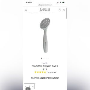 🆕 Barefoot scientist pedicure file